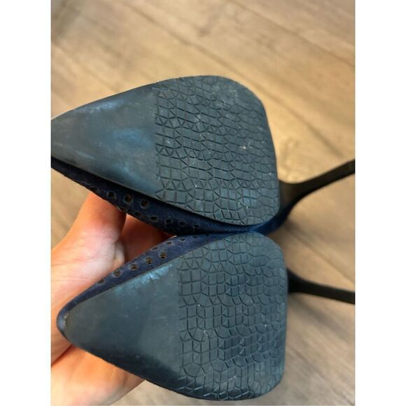 Audrey Brooke Blue Slip On Stiletto Heel Pumps size 7 - Picture 5 of 5